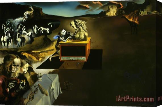 Salvador Dali Invention of The Monsters Stretched Canvas Print / Canvas Art