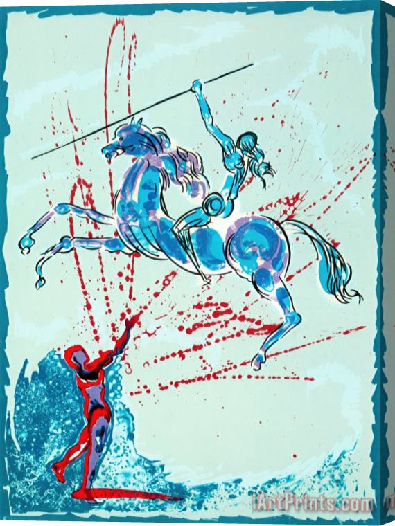 Salvador Dali Joan of Arc, 1978 Stretched Canvas Print / Canvas Art