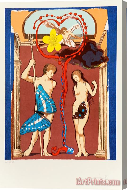 Salvador Dali Le Judgement, From Triumphe De L'amour, 1978 Stretched Canvas Print / Canvas Art