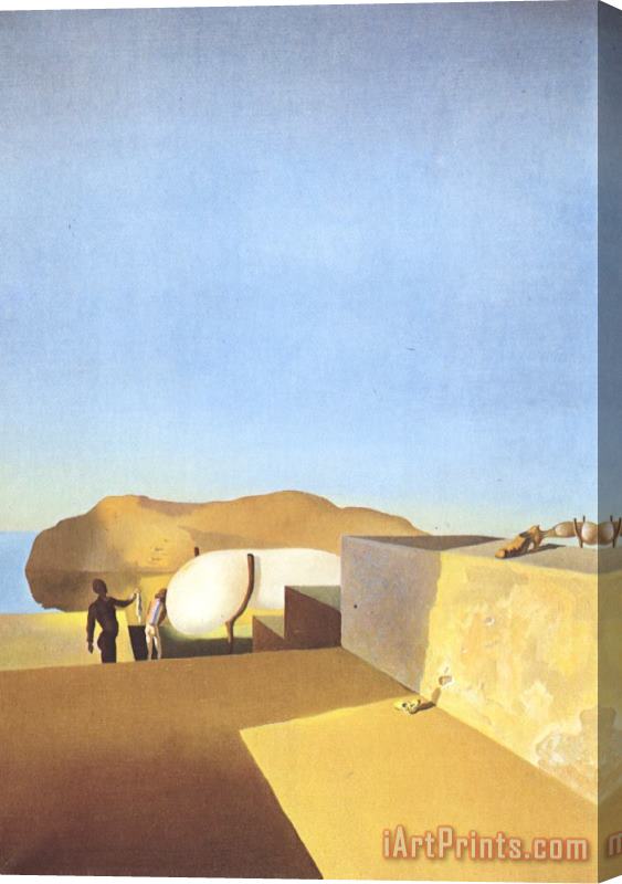 Salvador Dali Persistence of Fair Weather Stretched Canvas Print / Canvas Art