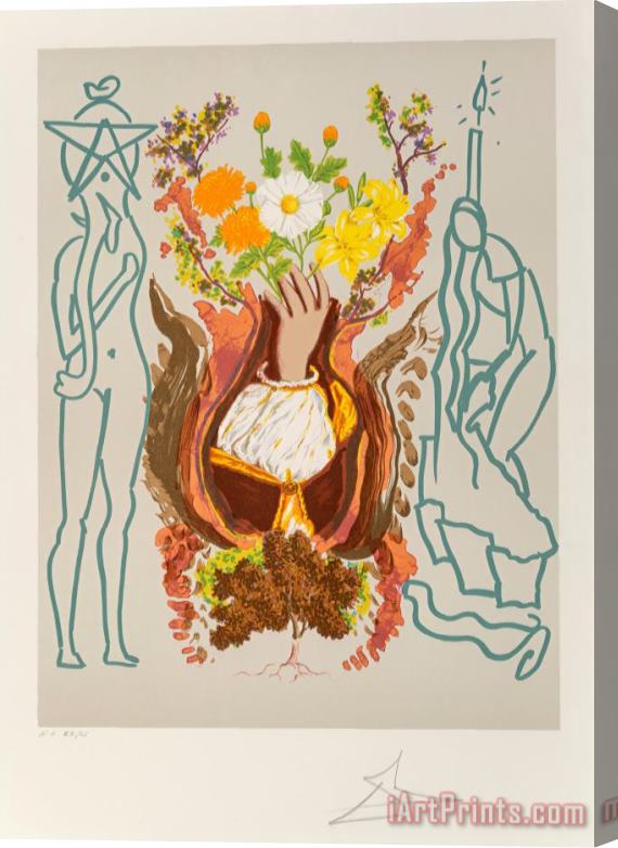 Salvador Dali Renaissance, 1978 Stretched Canvas Print / Canvas Art
