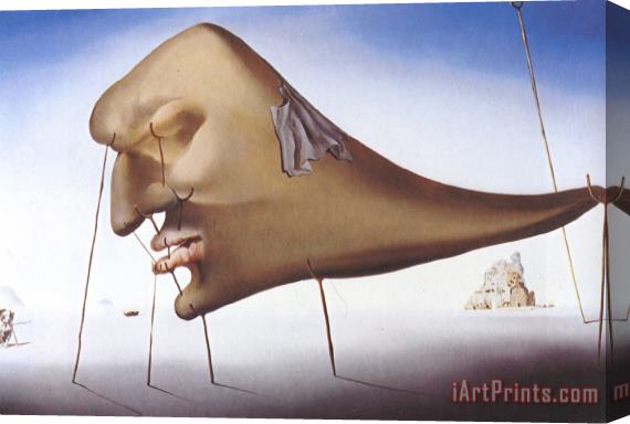 Salvador Dali Sleep Stretched Canvas Painting / Canvas Art