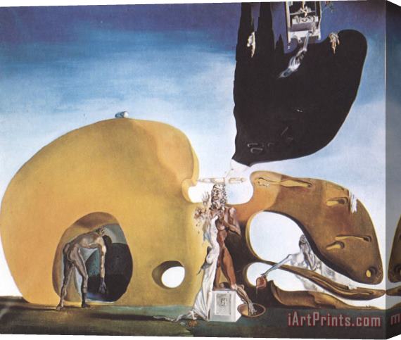 Salvador Dali The Birth of Liquid Desires Stretched Canvas Painting / Canvas Art