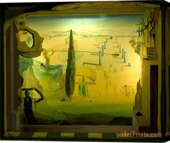 Salvador Dali The Little Theater 1934 Stretched Canvas Print / Canvas Art