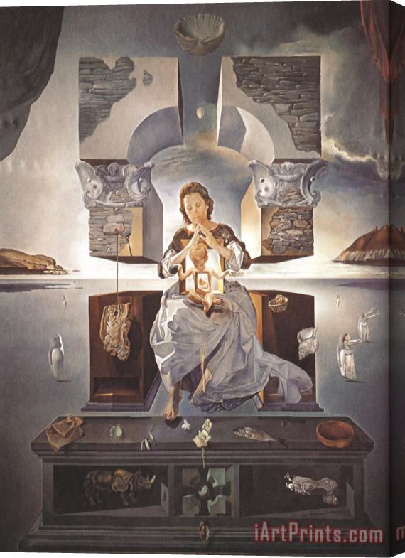Salvador Dali The Madonna of Port Lligat Stretched Canvas Painting / Canvas Art