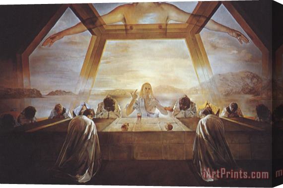 Salvador Dali The Sacrament of The Last Supper 1955 Stretched Canvas Print / Canvas Art