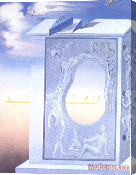 Salvador Dali The Tower of Enigmas Stretched Canvas Painting / Canvas Art