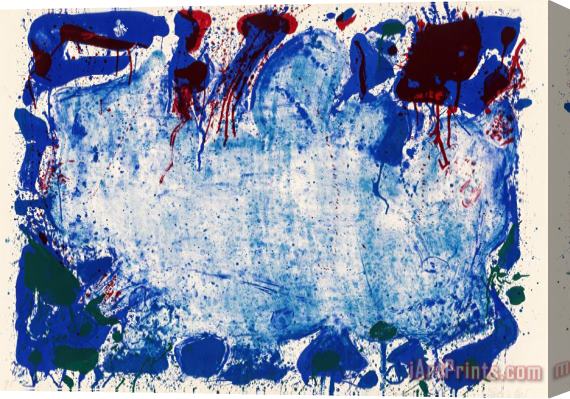 Sam Francis Happy Death Stone (sf 10), 1960 Stretched Canvas Painting / Canvas Art