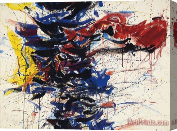 Sam Francis Study for Moby Dick, Number Two, 1959 Stretched Canvas Print / Canvas Art