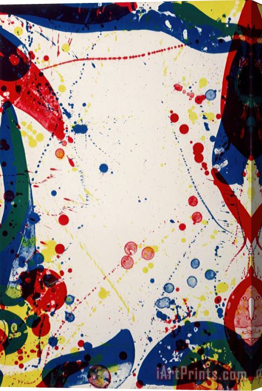 Sam Francis Sulfur Water, 1967 Stretched Canvas Painting / Canvas Art