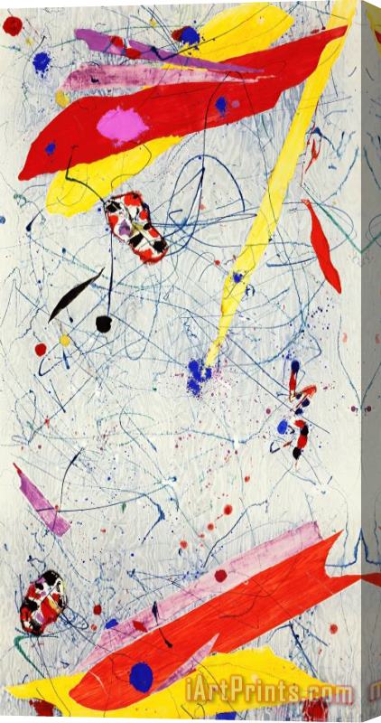 Sam Francis Untitled, 1983 Stretched Canvas Print / Canvas Art
