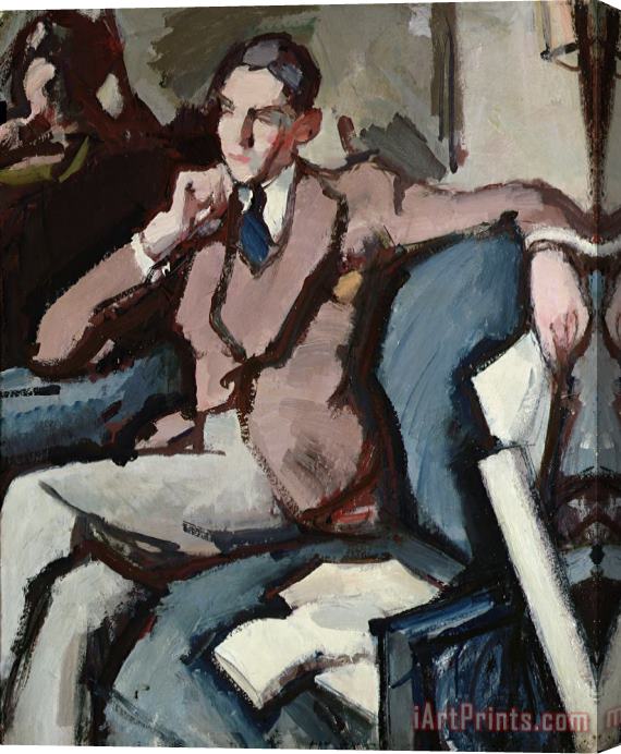Samuel John Peploe Portrait of Willie Peploe Stretched Canvas Painting / Canvas Art