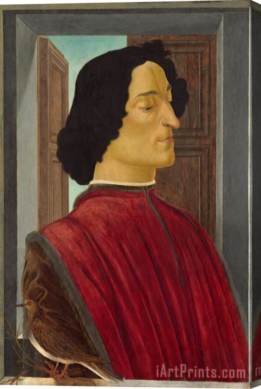 Sandro Botticelli Giuliano De Medici Stretched Canvas Print / Canvas Art