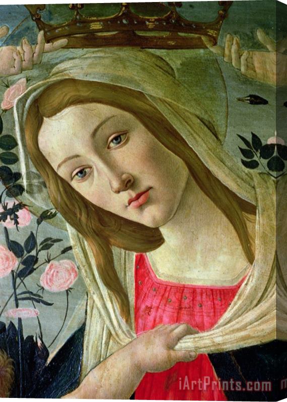 Sandro Botticelli Madonna and Child Crowned by Angels Stretched Canvas Painting / Canvas Art