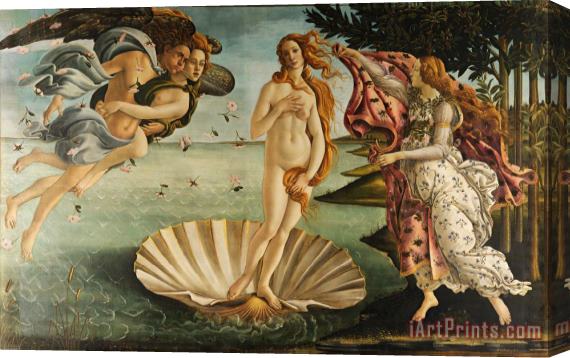 Sandro Botticelli The Birth Of Venus Stretched Canvas Painting / Canvas Art