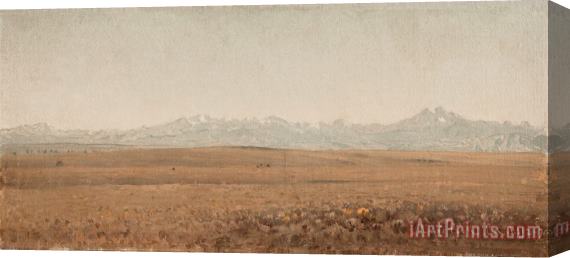 Sanford Robinson Gifford Longs Peak, Colorado Stretched Canvas Painting / Canvas Art