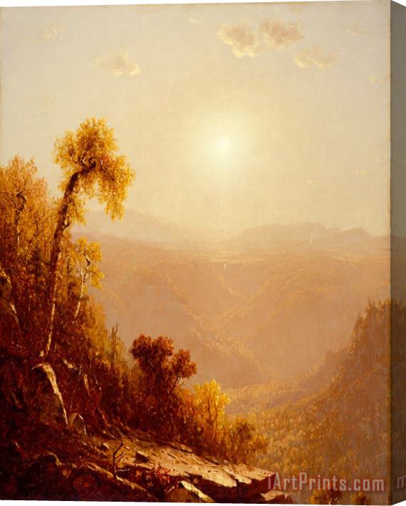 Sanford Robinson Gifford October in The Catskills Stretched Canvas Print / Canvas Art