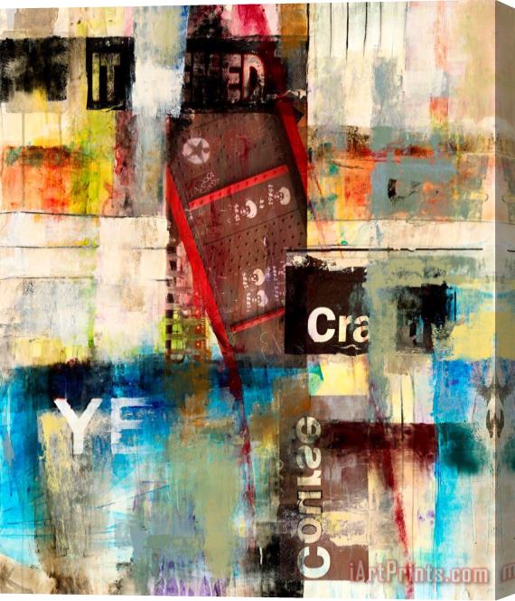 Sara Abbott City Stories II Stretched Canvas Painting / Canvas Art