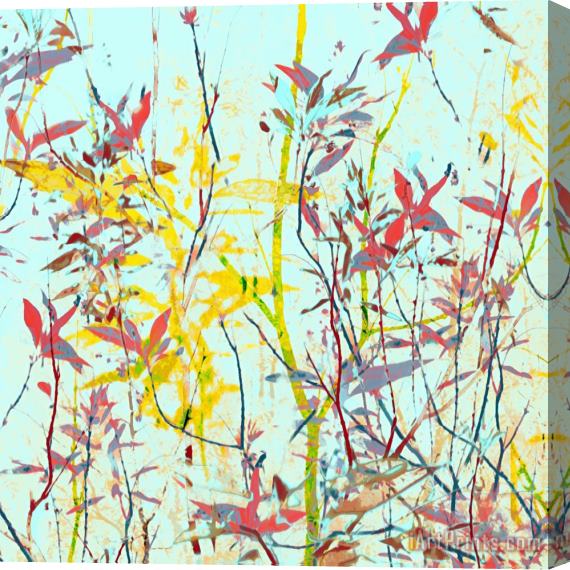 Sia Aryai Radiant Foliage II Stretched Canvas Print / Canvas Art