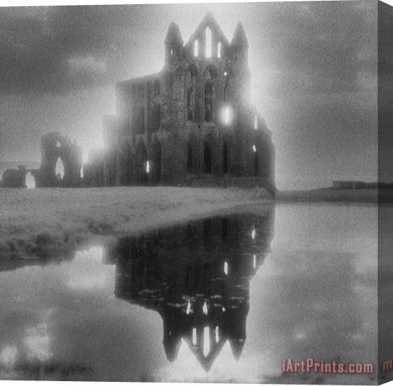 Simon Marsden Whitby Abbey Stretched Canvas Painting / Canvas Art