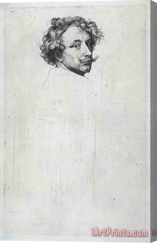 Sir Antony Van Dyck Self Portrait Stretched Canvas Print / Canvas Art