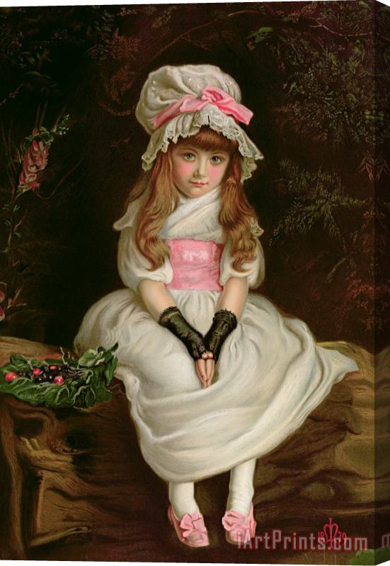 Sir John Everett Millais Cherry Ripe Stretched Canvas Painting / Canvas Art