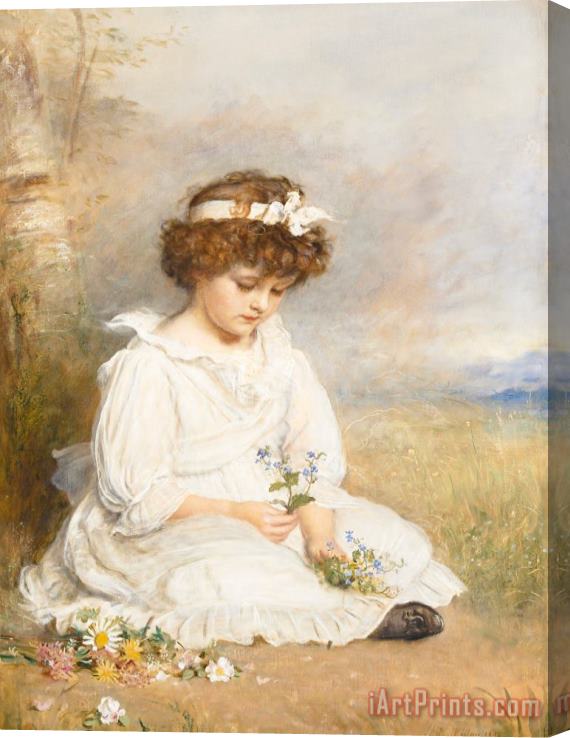Sir John Everett Millais Darling Stretched Canvas Painting / Canvas Art