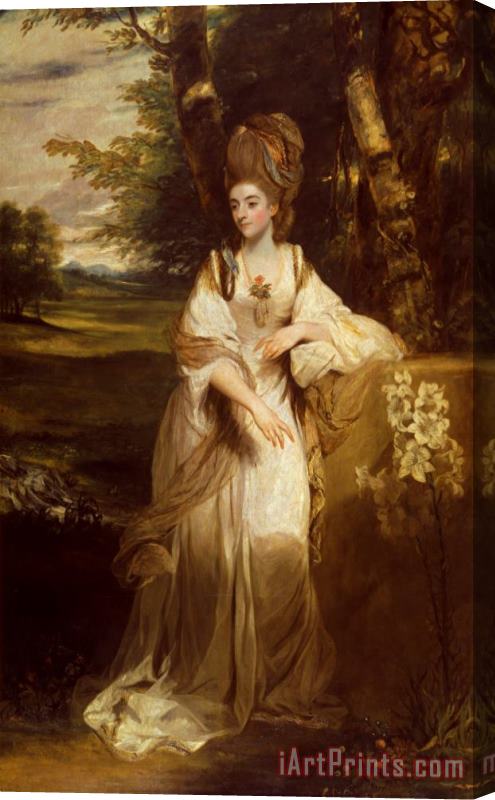 Sir Joshua Reynolds Lady Bampfylde Stretched Canvas Print / Canvas Art