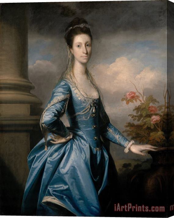 Sir Joshua Reynolds Miss Elizabeth Ingram Stretched Canvas Print / Canvas Art