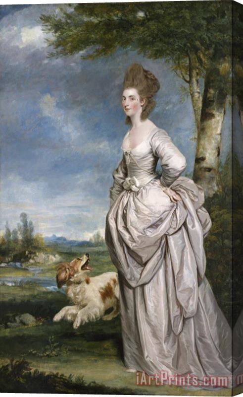 Sir Joshua Reynolds Mrs. Elisha Mathew Stretched Canvas Print / Canvas Art