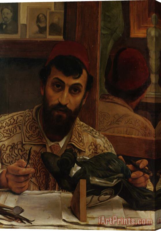 Sir Lawrence Alma-Tadema Portrait of Professor Giovanni Battista Amendola Stretched Canvas Painting / Canvas Art
