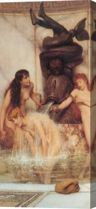 Sir Lawrence Alma-Tadema Strigils And Sponges Stretched Canvas Print / Canvas Art
