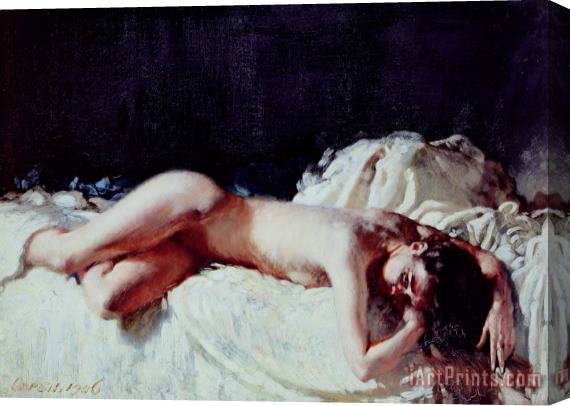 Sir William Orpen Nude Study Stretched Canvas Painting / Canvas Art