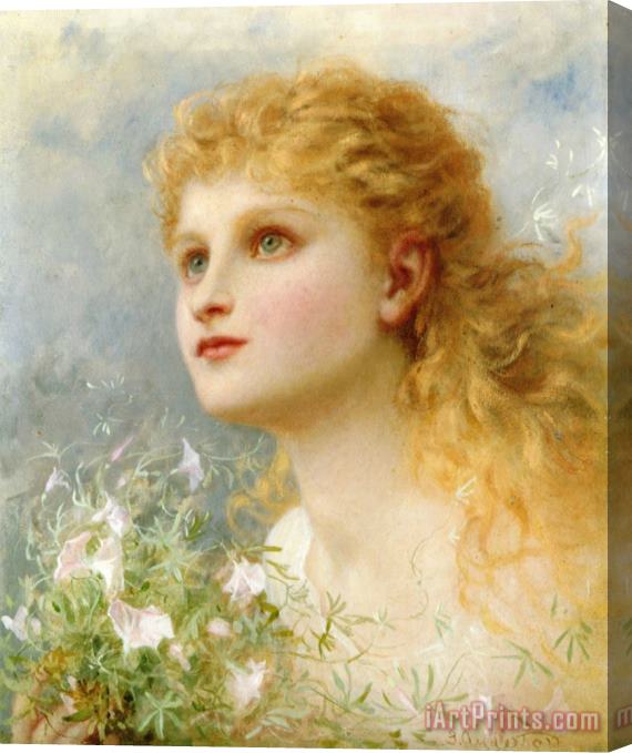 Sophie Gengembre Anderson Heavenwards Stretched Canvas Painting / Canvas Art