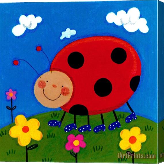 Sophie Harding Mini Bugs Iv Stretched Canvas Print / Canvas Art