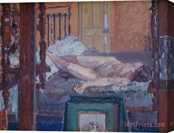 Spencer Frederick Gore Camden Town Nude Stretched Canvas Print / Canvas Art