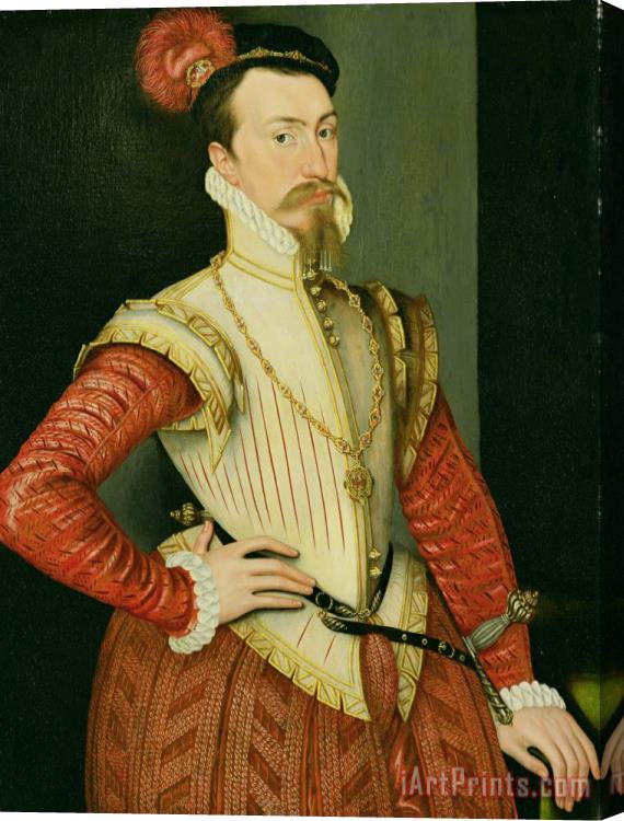 Steven van der Meulen Robert Dudley - 1st Earl of Leicester Stretched Canvas Print / Canvas Art