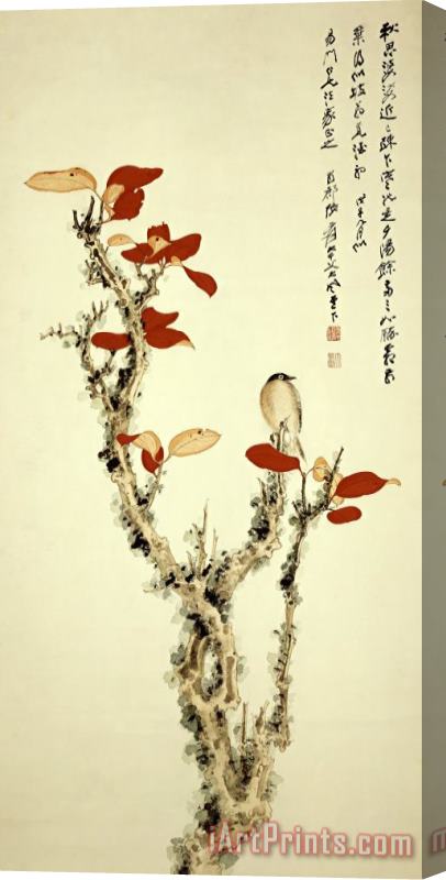 Ta-ch'ien Chang Autumn Flavors Stretched Canvas Print / Canvas Art