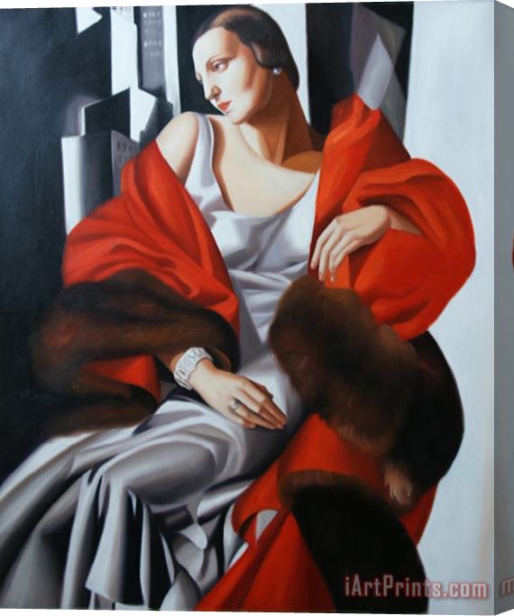 tamara de lempicka Portrait De Madame Boucard Stretched Canvas Painting / Canvas Art
