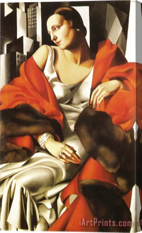 tamara de lempicka Portrait of Madame Boucard C 1931 Stretched Canvas Painting / Canvas Art