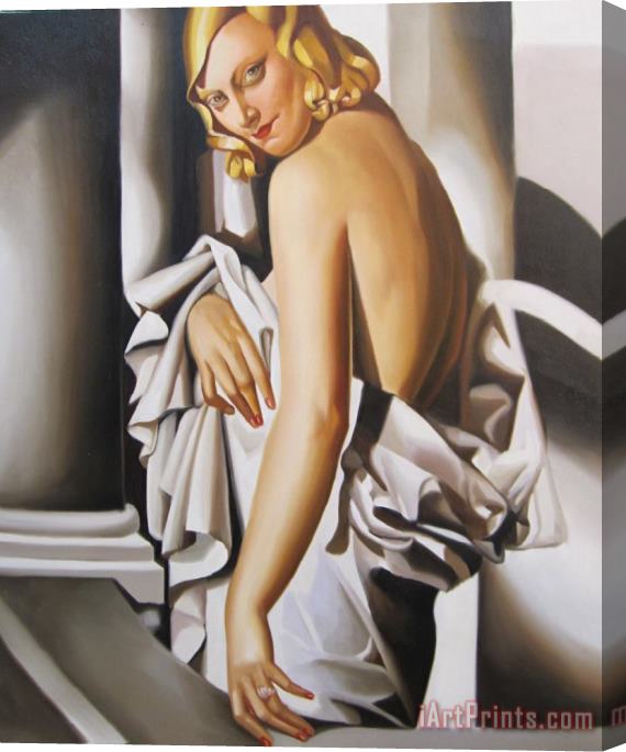 tamara de lempicka Portrait of Marjorie Ferry C 1932 Stretched Canvas Painting / Canvas Art