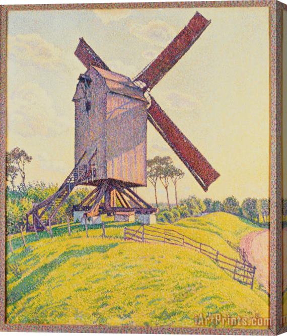 Theo van Rysselberghe Kalf Mill Stretched Canvas Print / Canvas Art