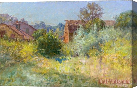 Theodore Clement Steele The Old Mill, Brookville Stretched Canvas Painting / Canvas Art