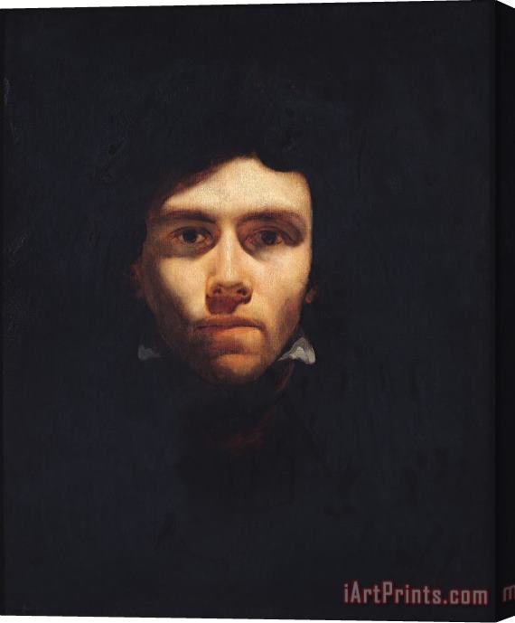 Theodore Gericault Portrait of Eugene Delacroix (1798 1863) Stretched Canvas Painting / Canvas Art