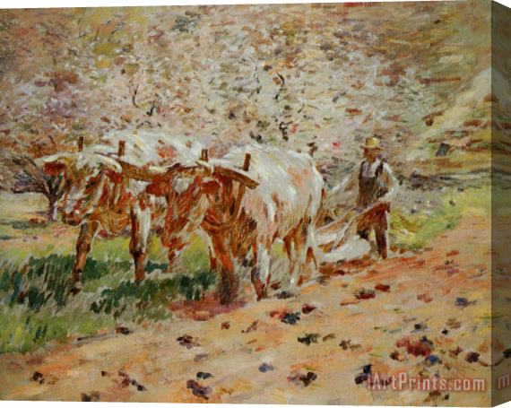 Theodore Robinson Springtime in Vermont Stretched Canvas Painting / Canvas Art