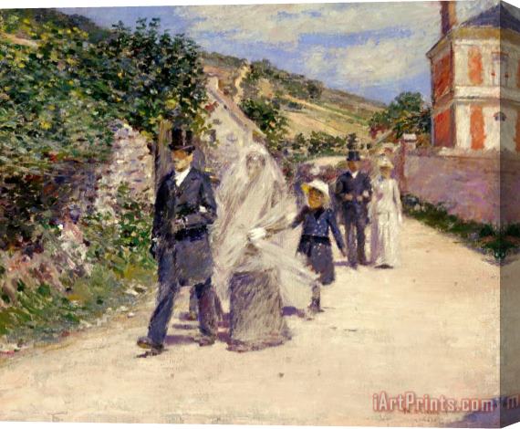 Theodore Robinson The Wedding March Stretched Canvas Painting / Canvas Art