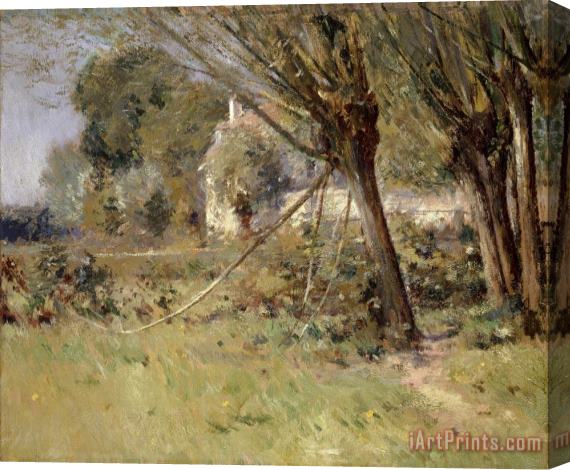 Theodore Robinson Willows Stretched Canvas Print / Canvas Art