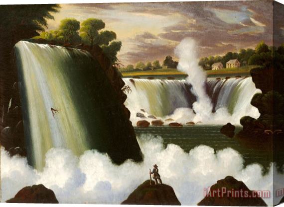 Thomas Chambers Niagara Falls, C. 1835 Stretched Canvas Print / Canvas Art
