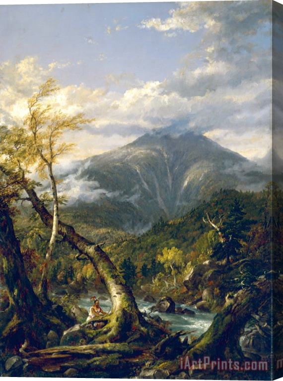 Thomas Cole Indian Pass Stretched Canvas Print / Canvas Art