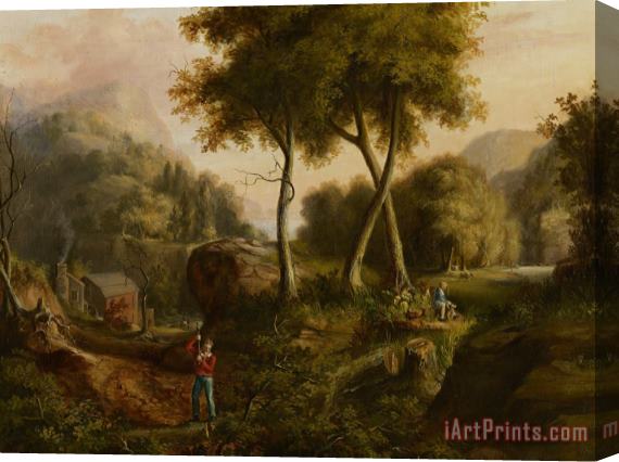 Thomas Cole Landscape Stretched Canvas Painting / Canvas Art